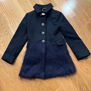 Max & Lola mohair /wool pea coat